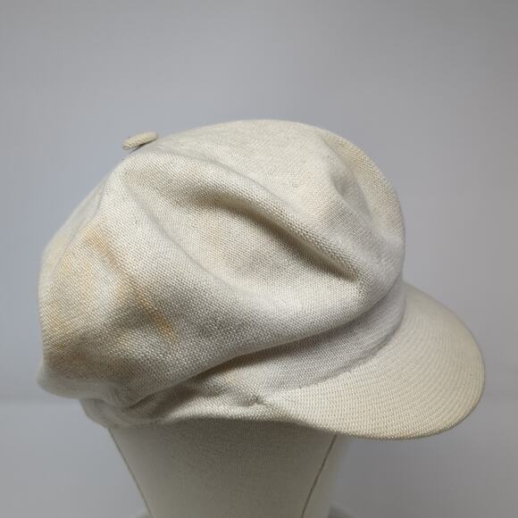 Kangol Fitted Cadet Army Cap Beige One Size Outdoor Vintage Made Great Britain - Picture 5 of 10